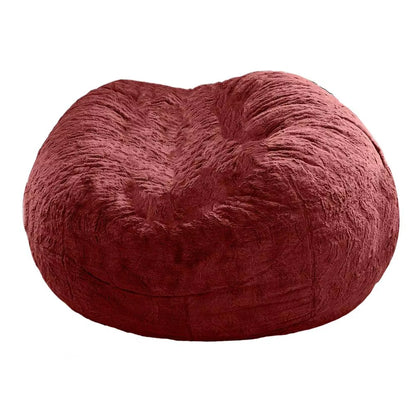 Useful Sofa Bean Bag Flexible Bean Bag Cover Anti-Fading Indoor Oversized Bean Bag Chair Cover Dust-Proof