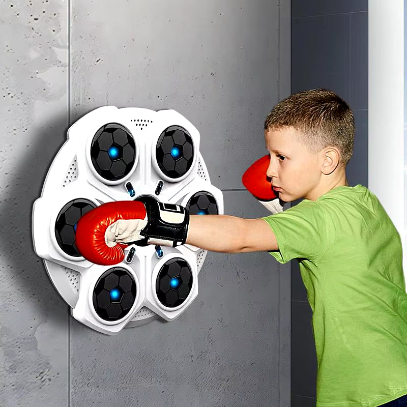 Boxing Game Wall Smart Wall Music Punch Box Machine Interactive Boxing Music Workout Machine Wall Boxing Punching Pad Workout