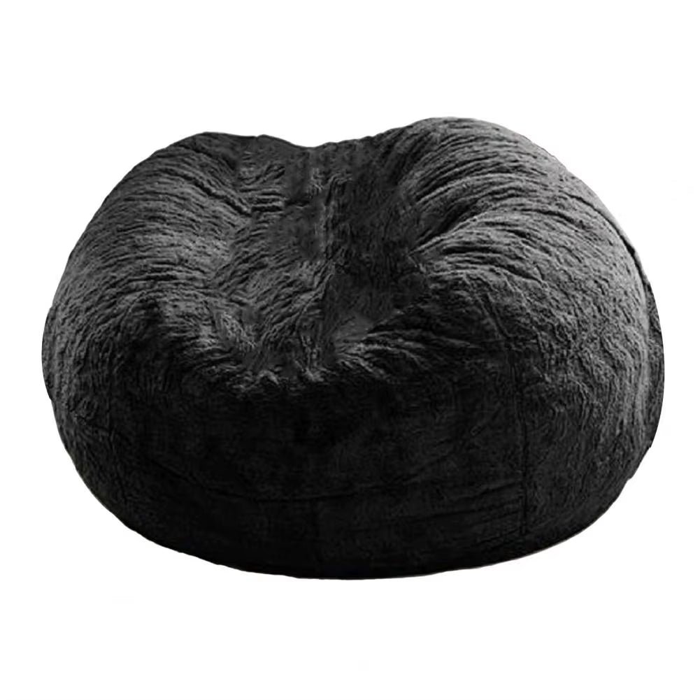 Useful Sofa Bean Bag Flexible Bean Bag Cover Anti-Fading Indoor Oversized Bean Bag Chair Cover Dust-Proof