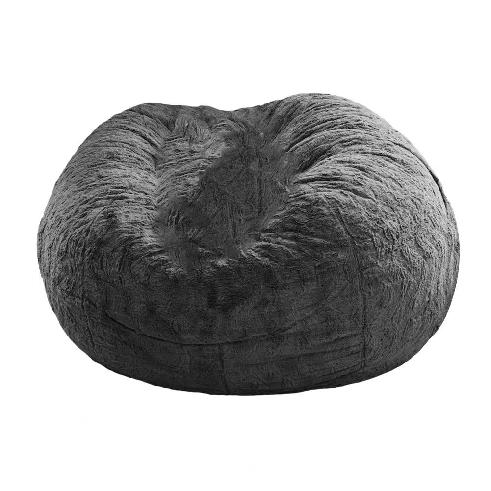 Useful Sofa Bean Bag Flexible Bean Bag Cover Anti-Fading Indoor Oversized Bean Bag Chair Cover Dust-Proof