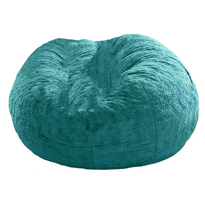 Useful Sofa Bean Bag Flexible Bean Bag Cover Anti-Fading Indoor Oversized Bean Bag Chair Cover Dust-Proof