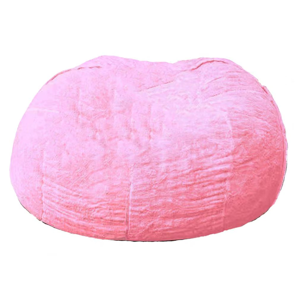 Useful Sofa Bean Bag Flexible Bean Bag Cover Anti-Fading Indoor Oversized Bean Bag Chair Cover Dust-Proof