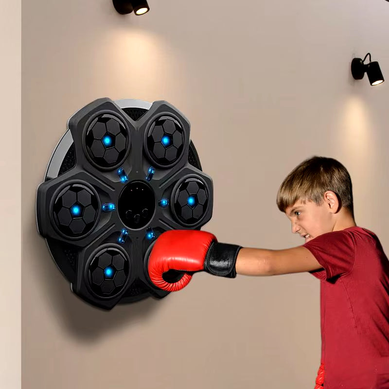 Boxing Game Wall Smart Wall Music Punch Box Machine Interactive Boxing Music Workout Machine Wall Boxing Punching Pad Workout