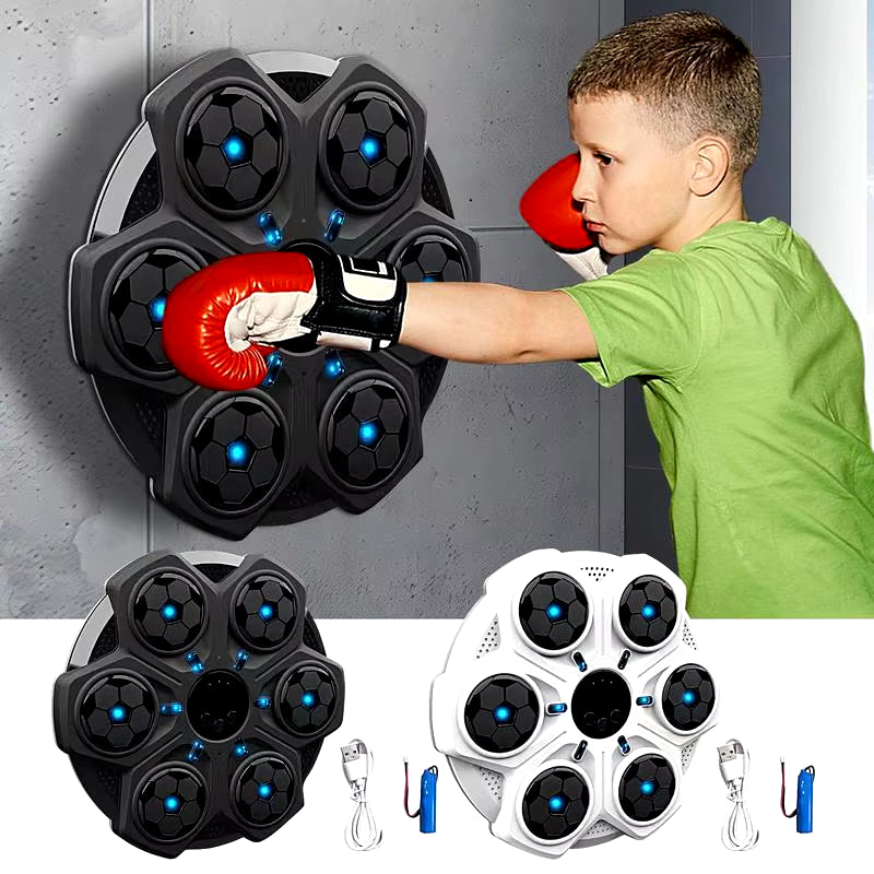 Boxing Game Wall Smart Wall Music Punch Box Machine Interactive Boxing Music Workout Machine Wall Boxing Punching Pad Workout