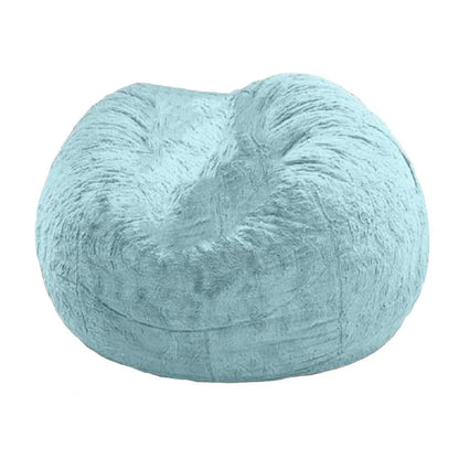 Useful Sofa Bean Bag Flexible Bean Bag Cover Anti-Fading Indoor Oversized Bean Bag Chair Cover Dust-Proof